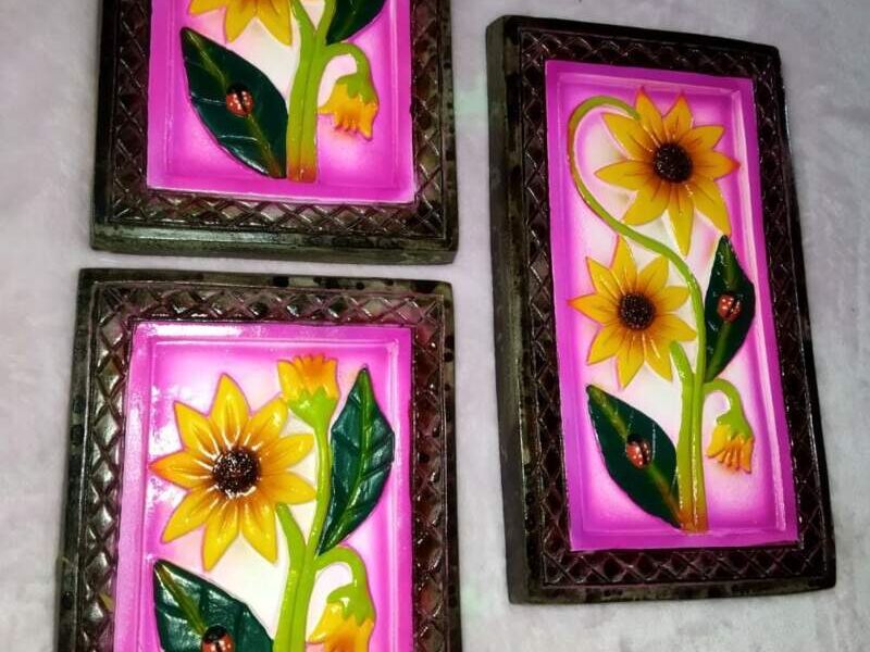 Cuadro decorativo girasol