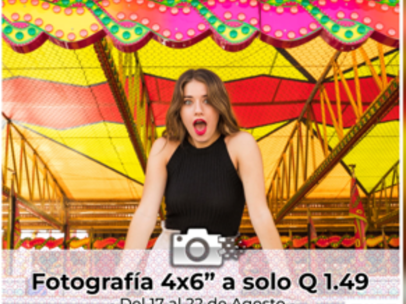 Fotografía 4x6 Ciudad de Guatemala