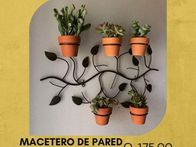 Macetero de pared