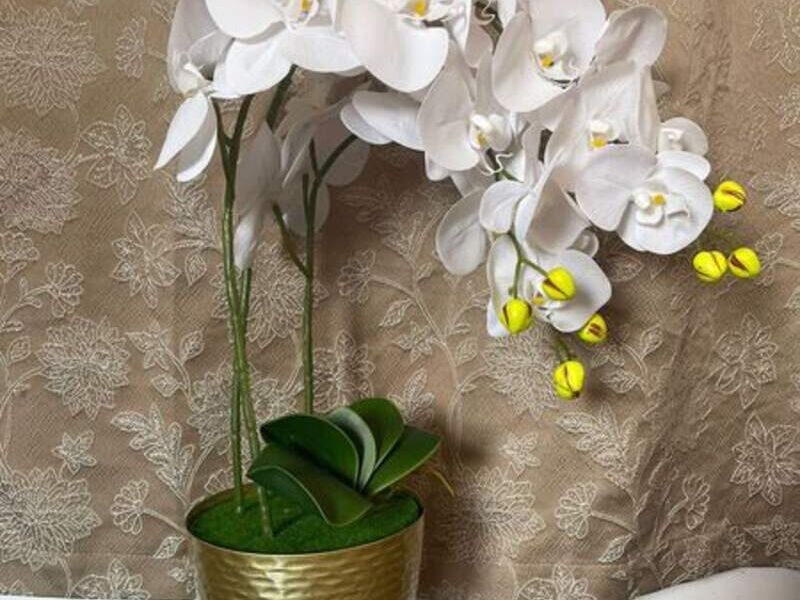  Orquideas  artificiales 