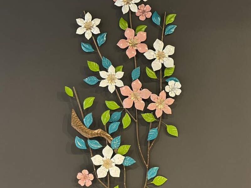 Adorno de pared flores