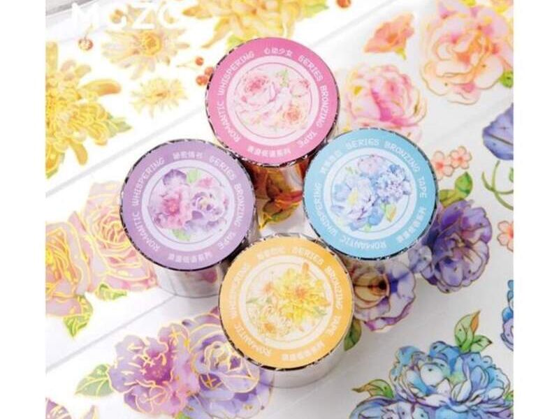 Cintas washi floral 