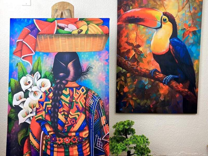 Cuadro decorativo Tucán