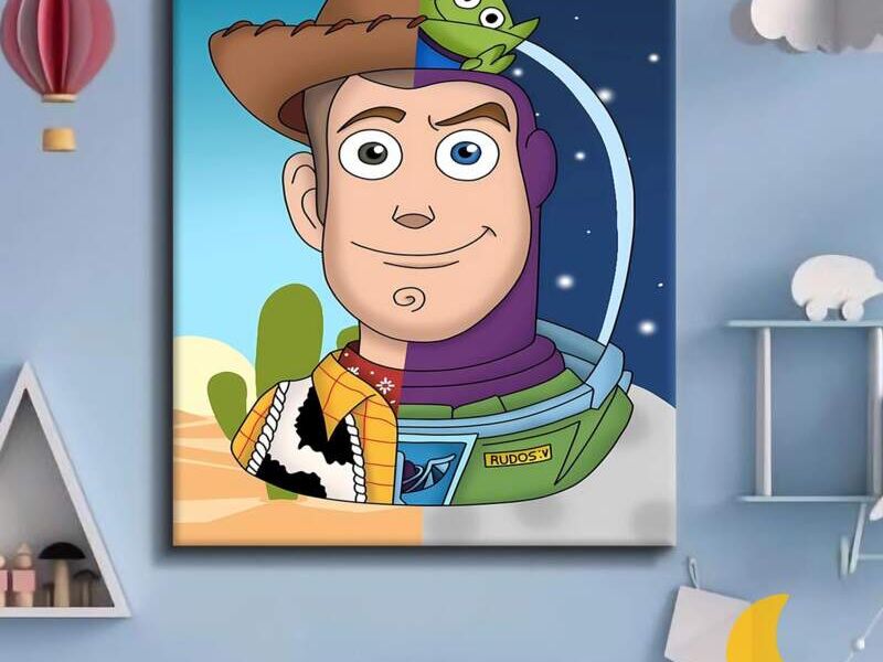 Cuadro decorativo Toy Story