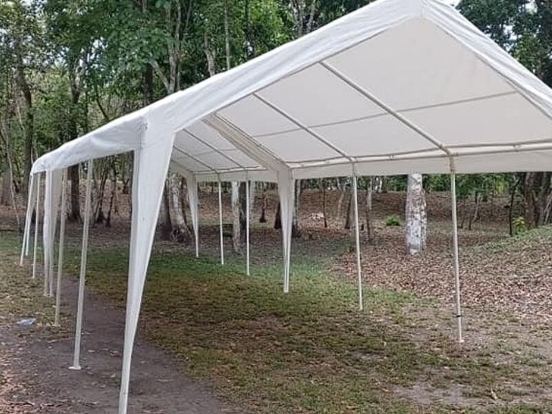 Alquiler de toldo cuadrado