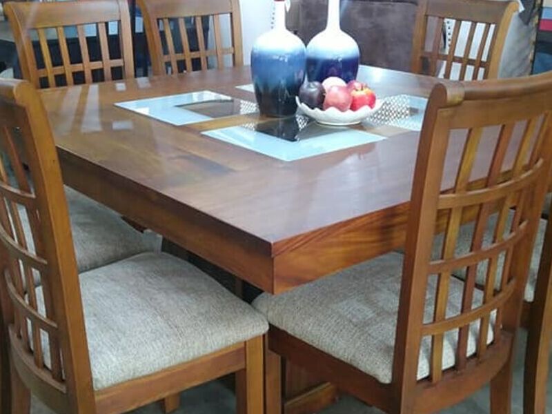 Comedor de Madera 6 Puestos Guatemala