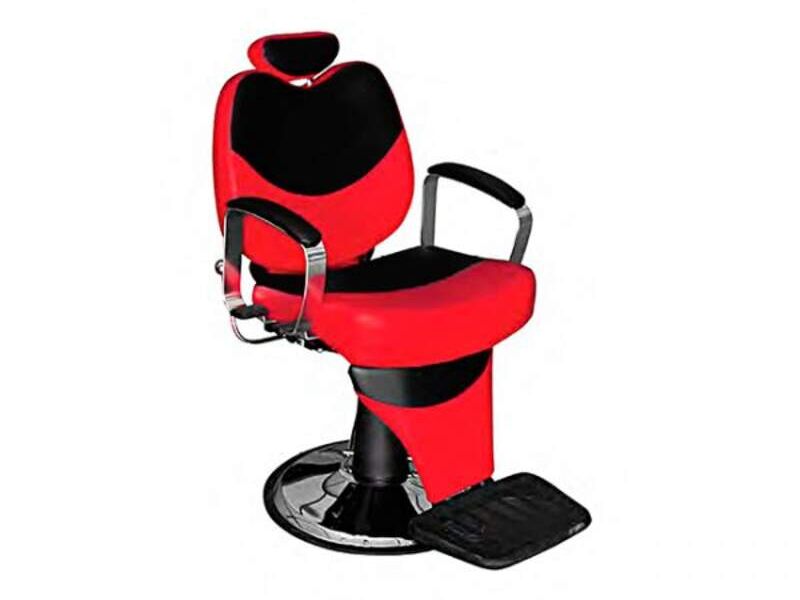 SILLA DE PELUQUERÍA ROJO GUATEMALA