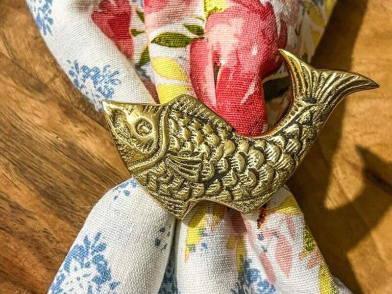 4 anillos servilleteros