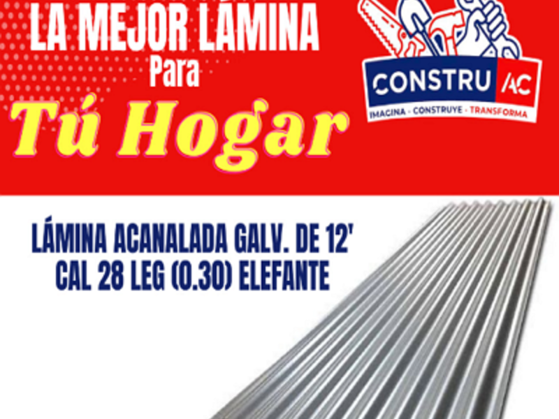 LÁMINA ACANALADA GUATEMALA CONSTRU