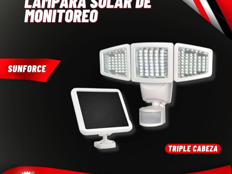 Lampara Solar de Monitoreo