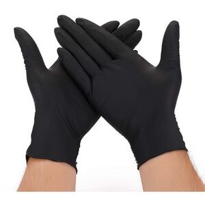 Guantes de nitrilo o látex